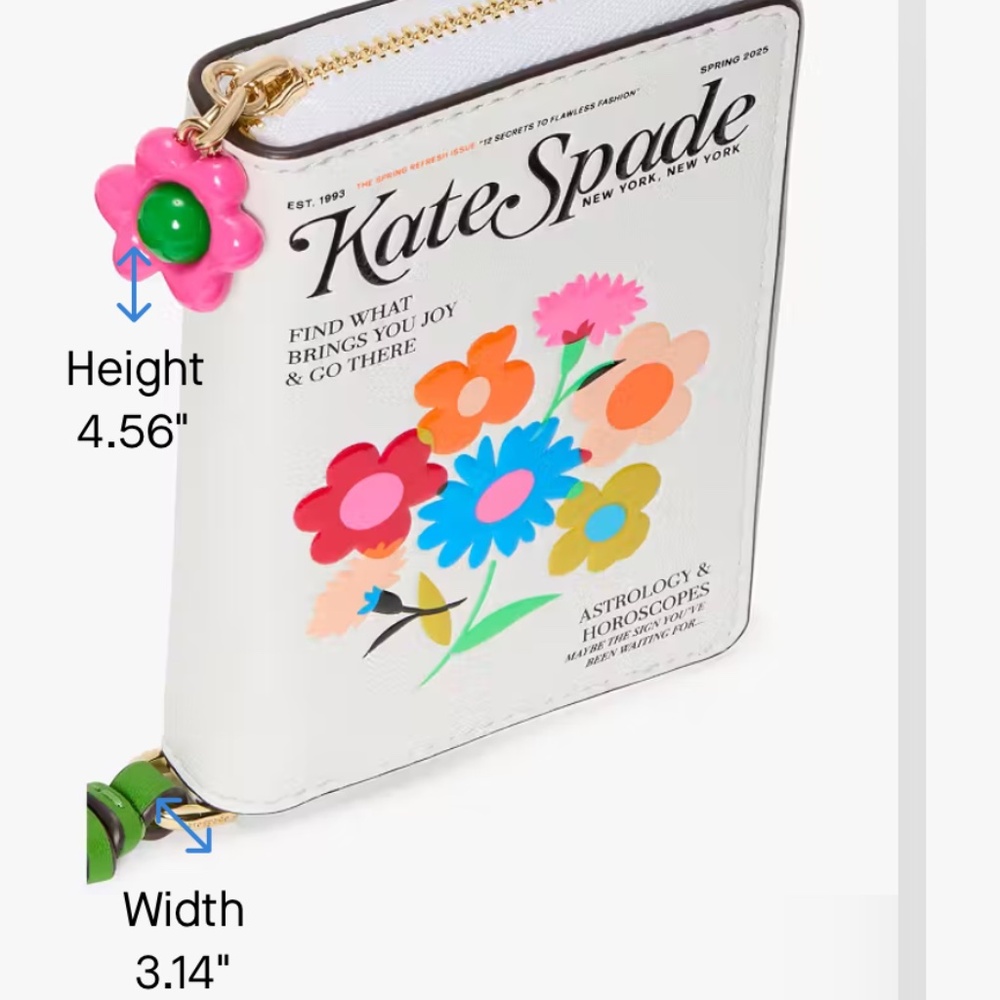 Kate spade magazine wristlet wallet - Picture 9 of 9